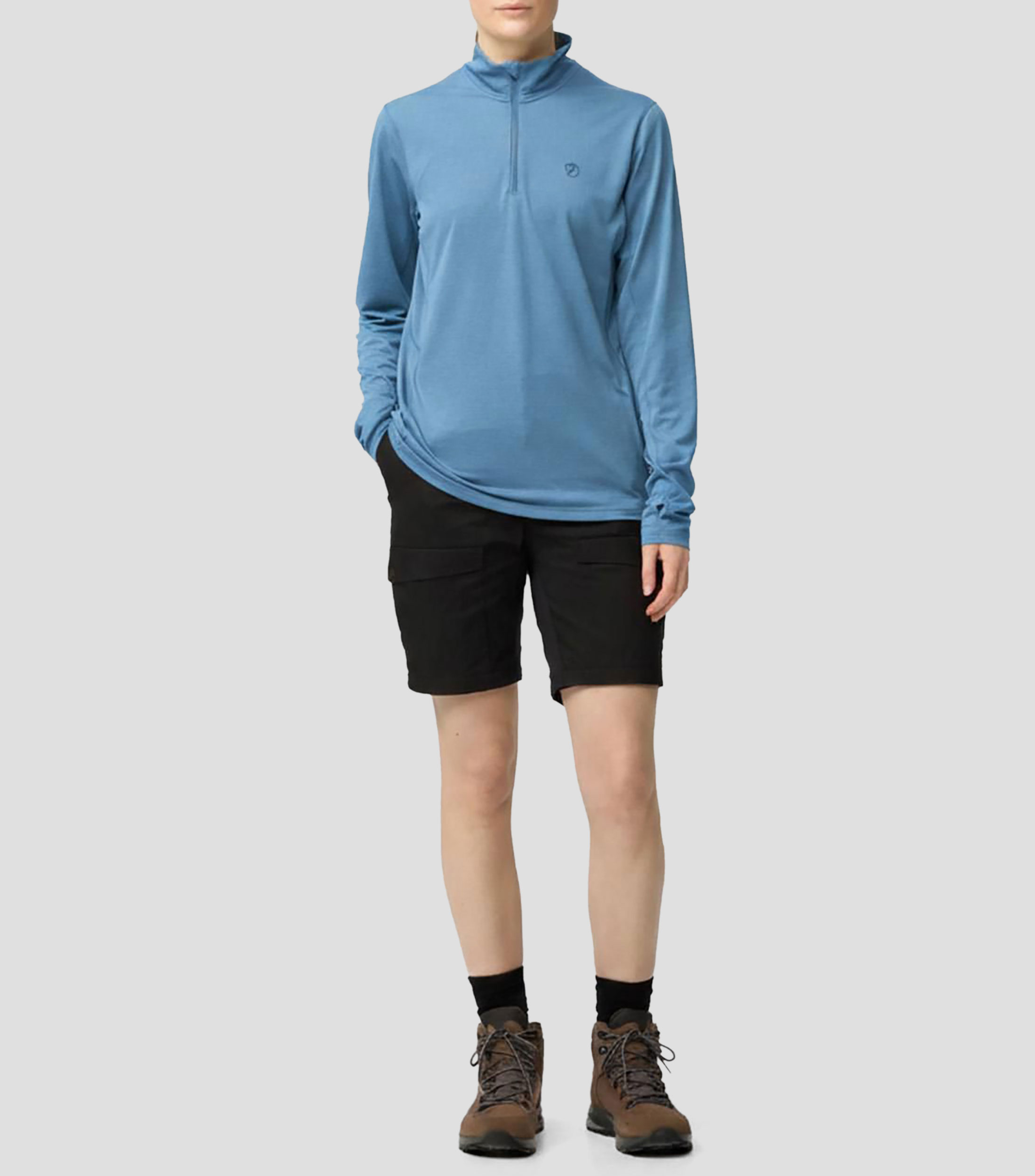 Playera para entrenamiento Abisko Day Hike Half Mujer